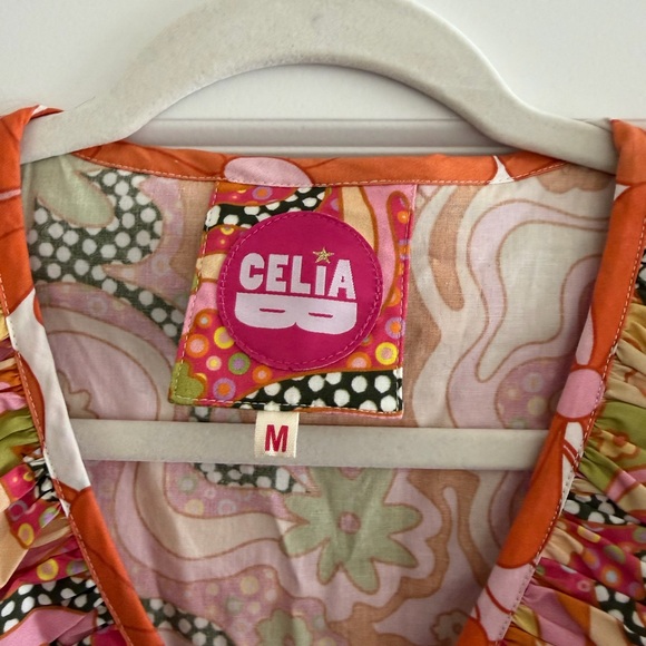 CeliaB Multicolor Ruffled Dress - Picture 3 of 3